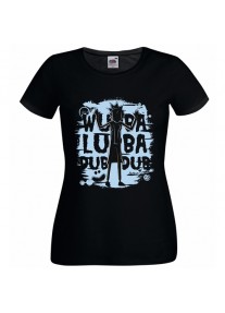 Дамска тениска RICK and MORTY - WUBBA WUBBA DUB DUB